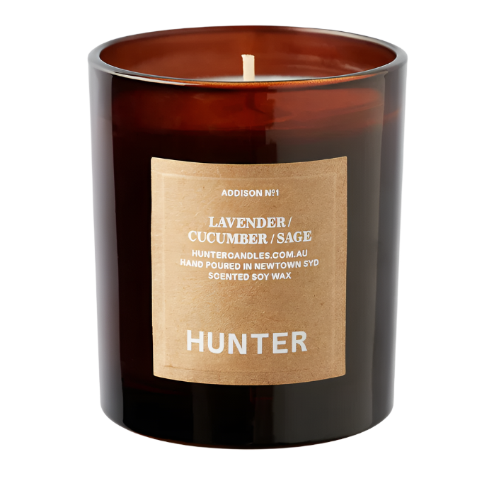 Hunter Candles | ADDISON | lavender, cucumber & sage