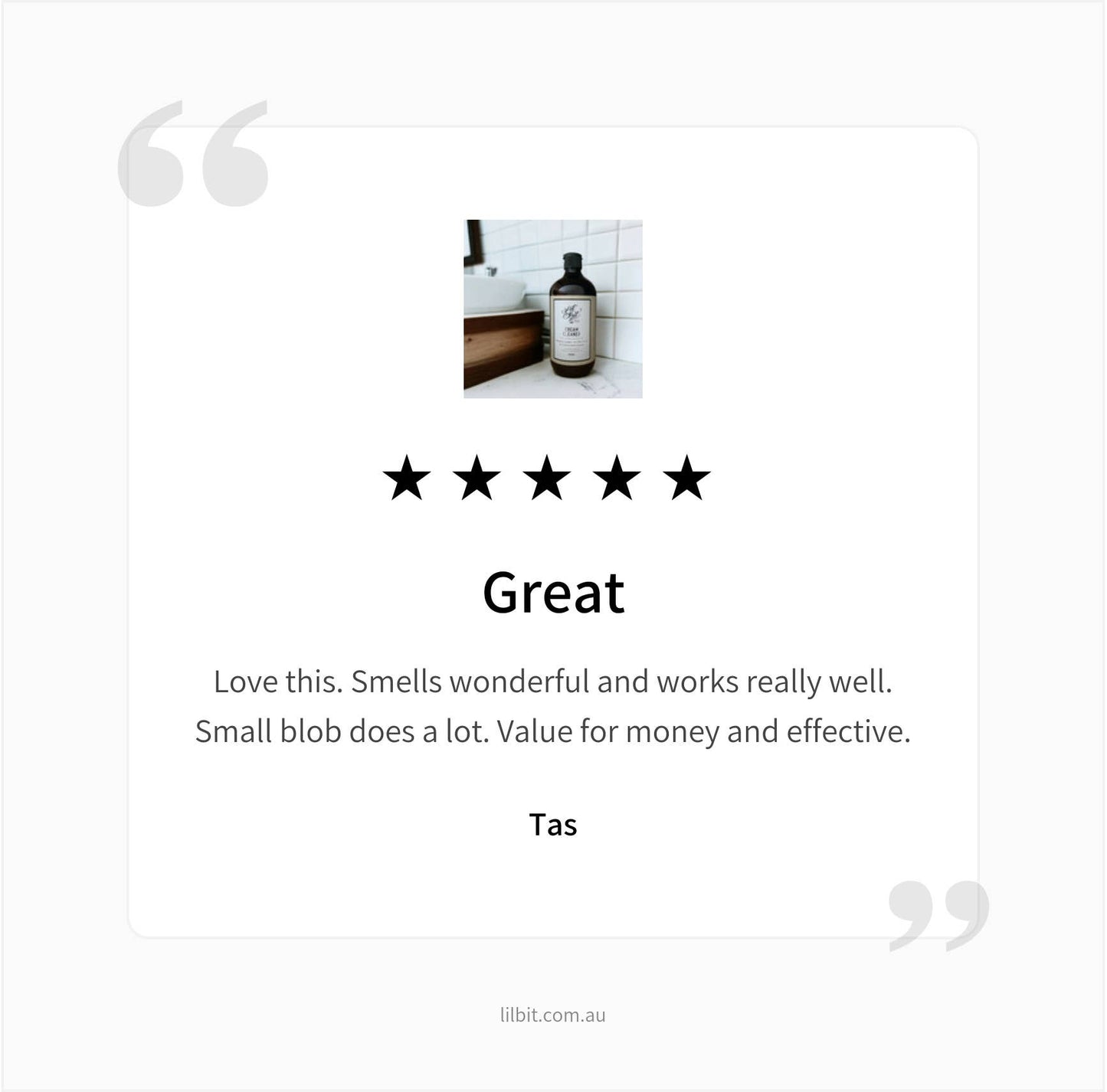 Lil'Bit Better | Sweet Orange & Cinnamon Leaf Cream Cleaner 500ml - Organic