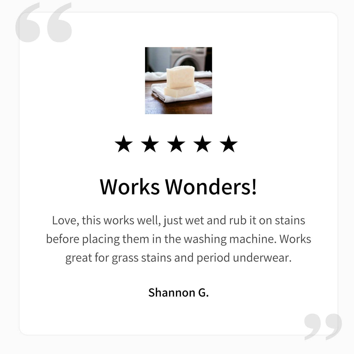 Lil'Bit Better | Unscented Stain Remover Laundry Soap