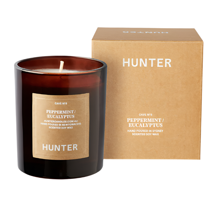 Hunter Candles | CAVE | peppermint & eucalyptus