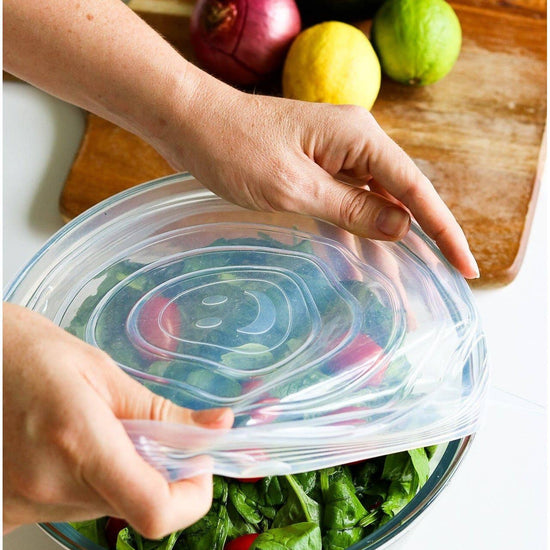 Us + The Earth | Reusable Food Grade Silicone Stretch Lid Set | 7 sizes