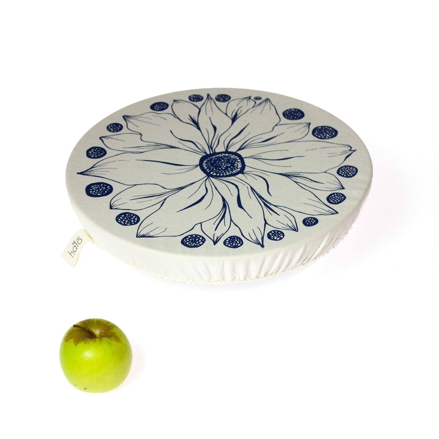 Spaza || HALO || Large Bowl & Dish Cover - Edible Flowers - by Anushka Davids