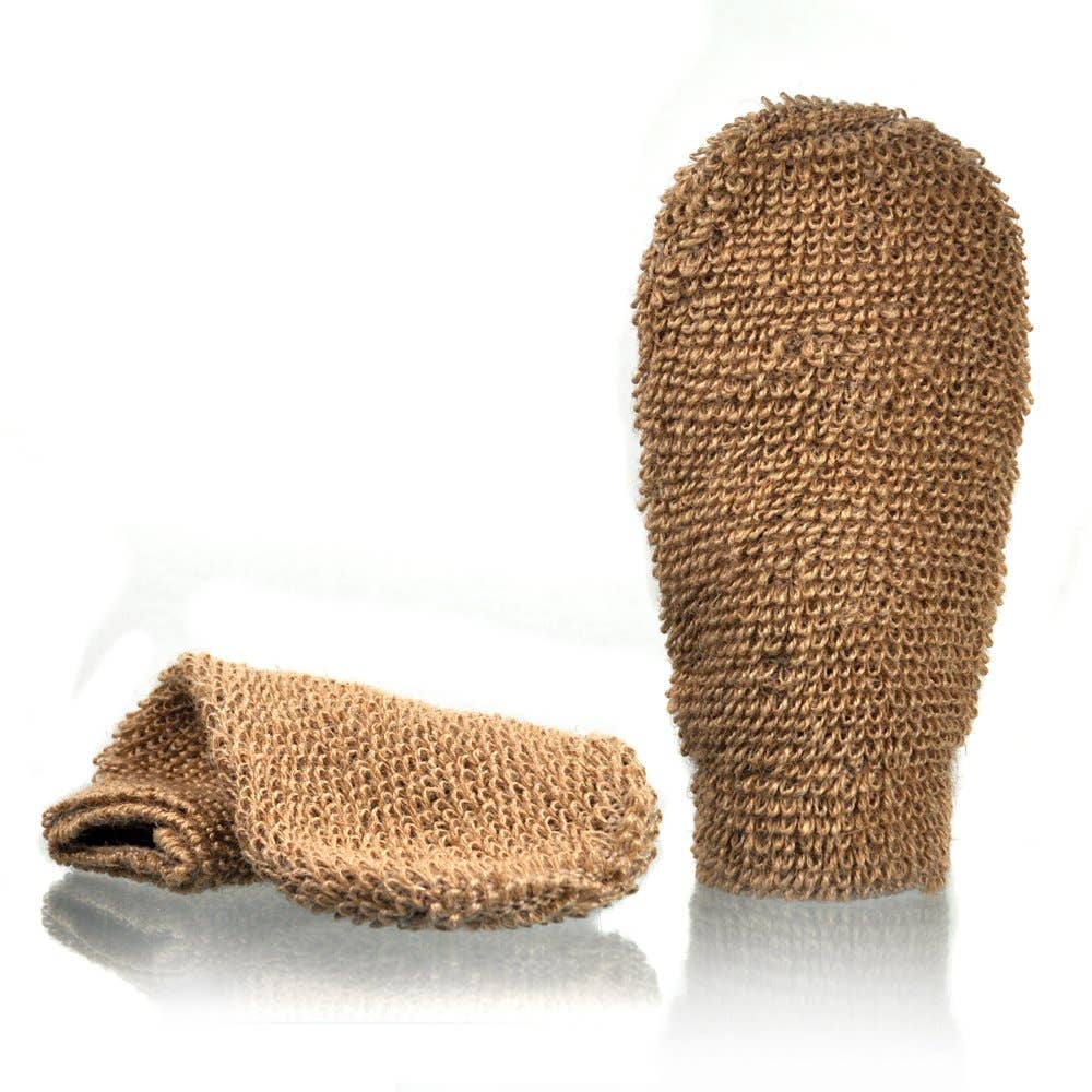 Ramie / Jute Exfoliating Bath Mitt