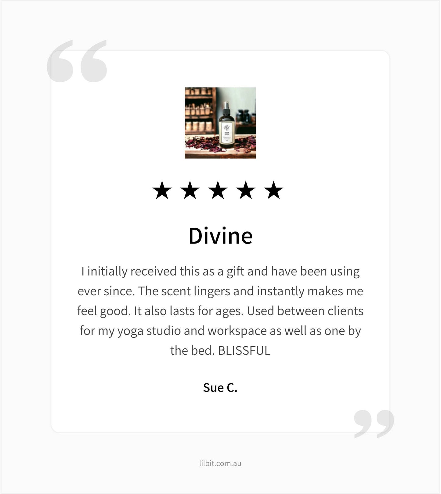 Lil'Bit Better | Warm & Woody Room Spray 250ml - Organic