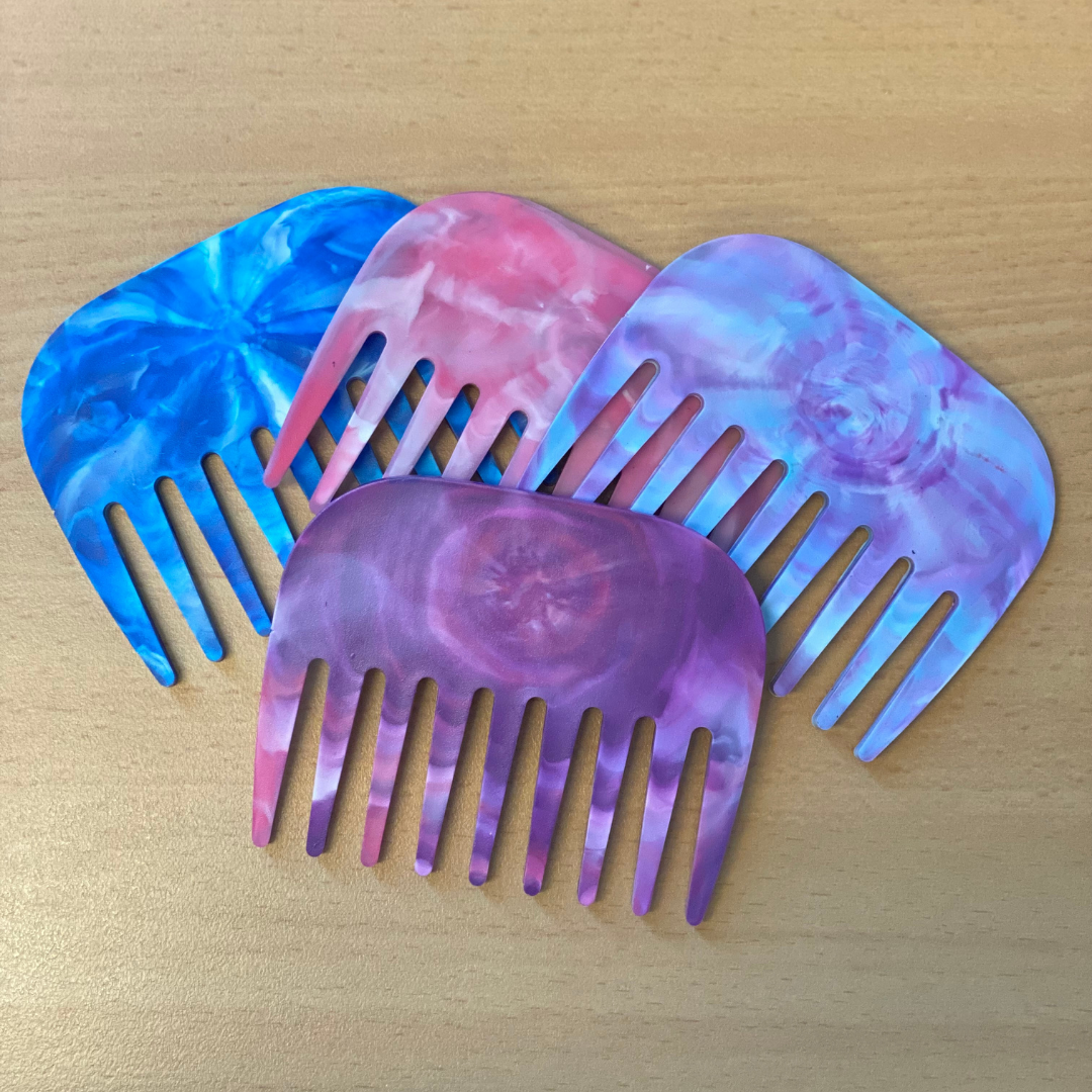 Zero Plastics Australia | Recycled Plastic Combs Large