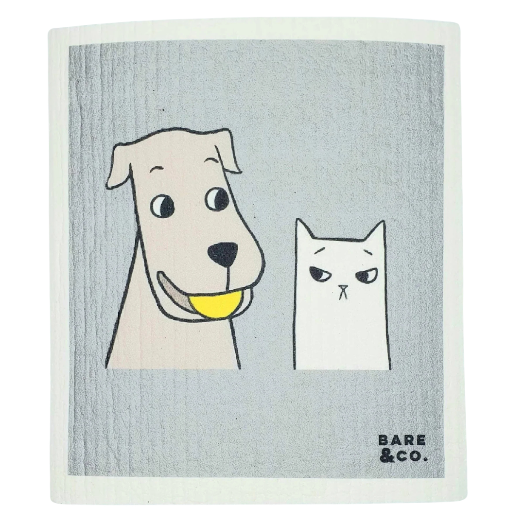 Bare & Co. | 100% Biodegradable Cellulose Cloth - Dog & Cat