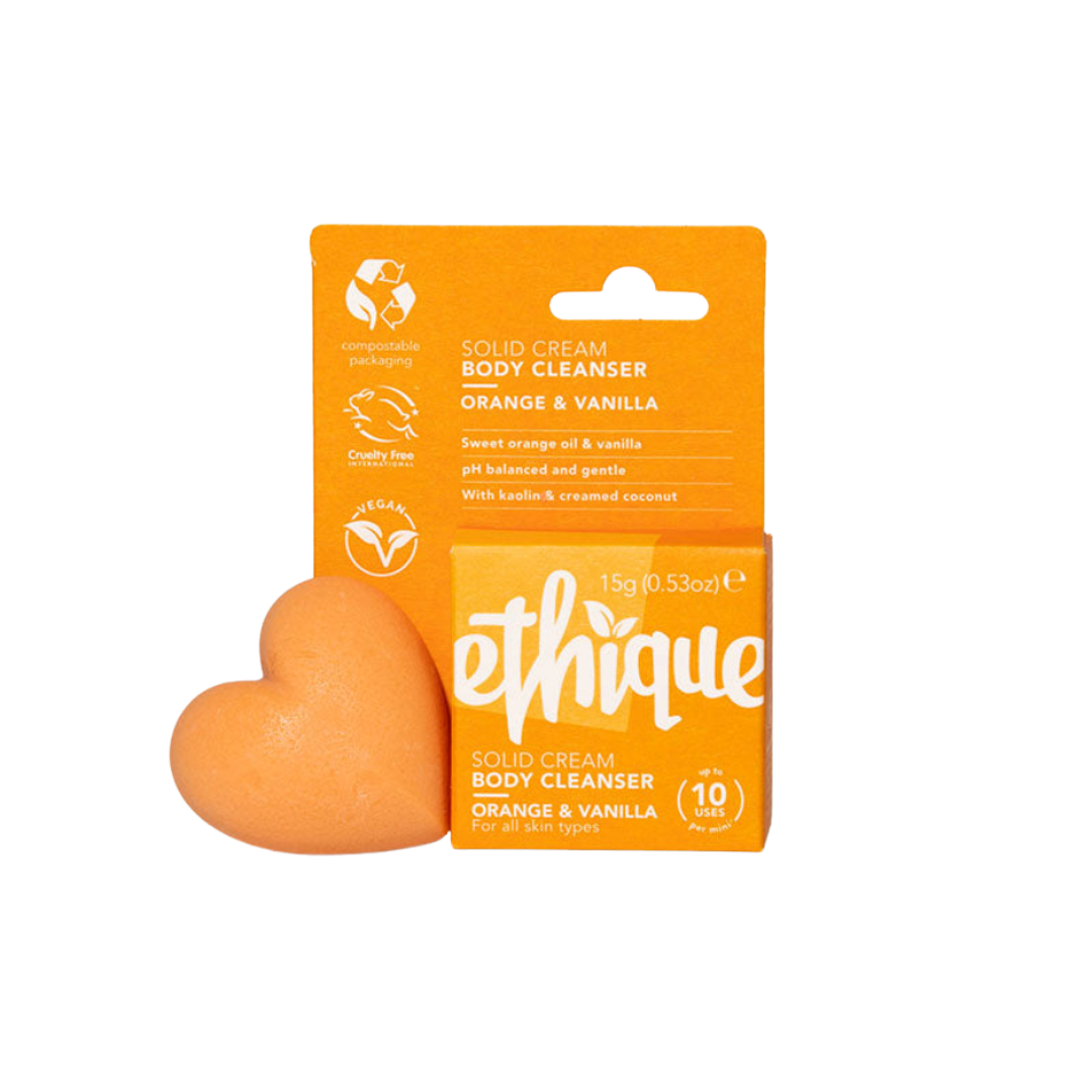 Ethique | Orange & Vanilla Cream Body Cleanser Mini
