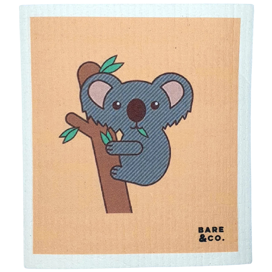 Bare & Co. | 100% Biodegradable Cellulose Cloth - Koala