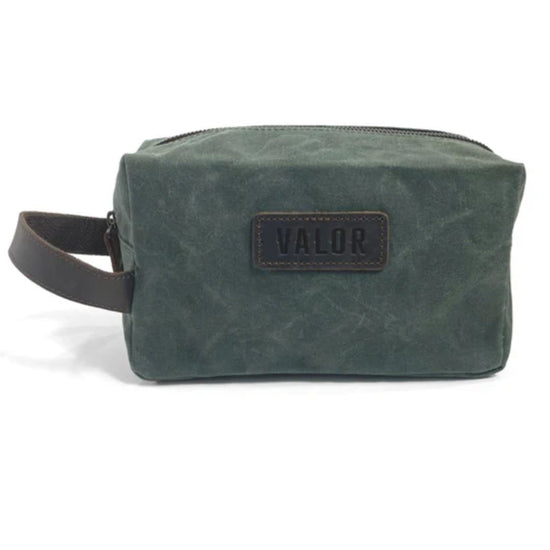 Valor Organics | Waxed Canvas Toiletry Bag