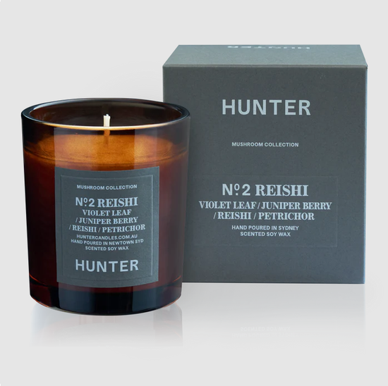 Hunter Candles | Mushroom Collection No.2  Reishi