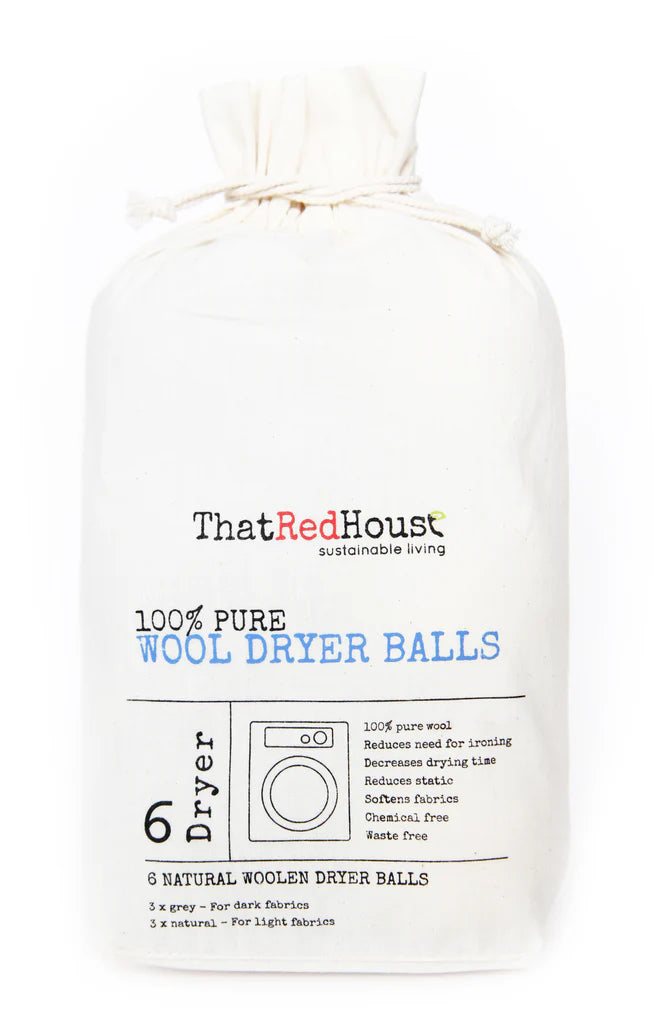 That Red House | Wool Dryer Balls 6pk