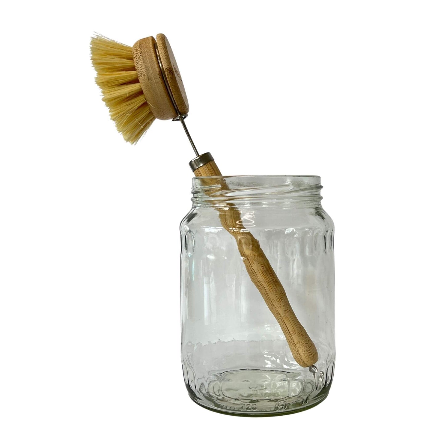 ever eco dish brush in a jar. vegan friendly and zero waste