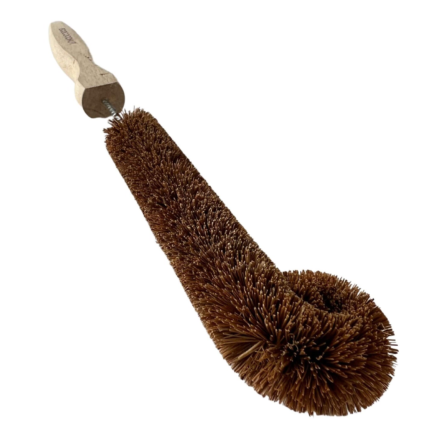 Load image into Gallery viewer, ecococonut bottle brush with coconut husk, recyclable metal wire and FSC timber 

